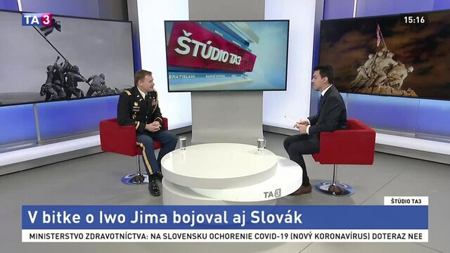 ŠTÚDIO TA3: Vojenský atašé J. Andrews o bitke na Iwo Jima