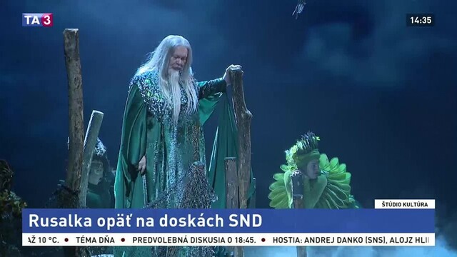 V sieti: A nevadí, že mám 12? / Rusalka opäť na doskách SND / 100 rokov divadla v Radošine / Max Reinhardt a Bratislava / Príbeh Milady Horákovej v divadle / Výstava Čierny kvet