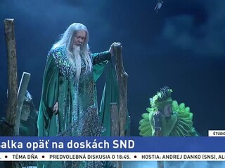 V sieti: A nevadí, že mám 12? / Rusalka opäť na doskách SND / 100 rokov divadla v Radošine / Max Reinhardt a Bratislava / Príbeh Milady Horákovej v divadle / Výstava Čierny kvet