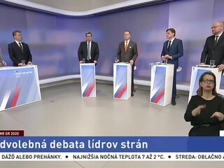 Diskusia v Téme dňa: Danko, Hlina, Sulík a Kollár