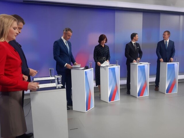 Predvolebné debaty v TA3 vyvrcholili súbojom štvorice favoritov