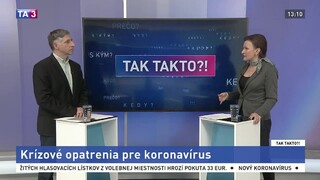 Krízové opatrenia pre koronavírus