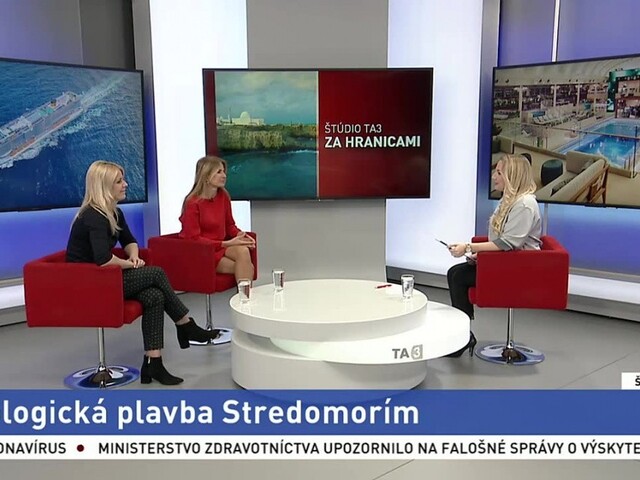 ŠTÚDIO TA3 Za hranicami: N. Fedorová a L. Kulfasová o plavbe Stredomorím