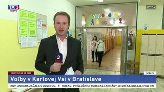 V Bratislave už niektorí odvolili, k urnám prichádzajú v hojných počtoch