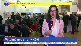 D. Hrubšová o volebnej noci strany KDH