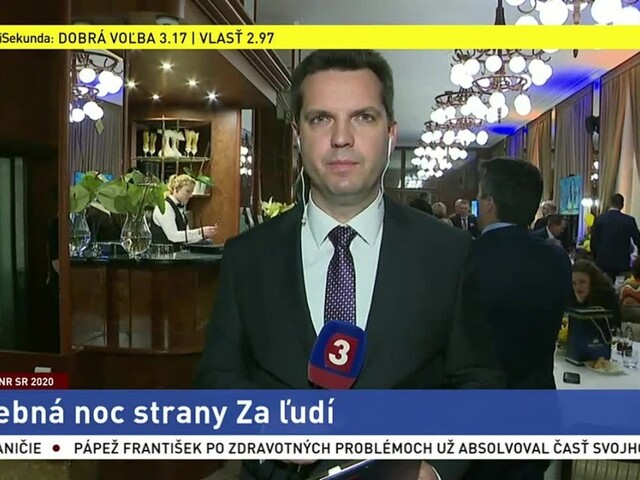 M. Linhart o situácii vo volebnej centrále strany Za ľudí