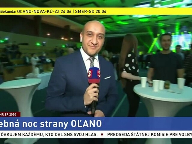 J. Šivák o situácii vo volebnom štábe strany OĽANO