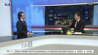 HOSŤ V ŠTÚDIU: Analytik V. Vaňo o situácii na burzách po prepade