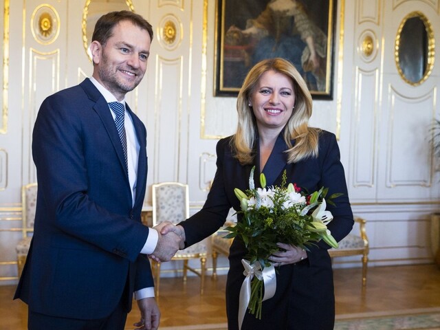 Matovič sa cíti ako Alenka v ríši zázrakov. Prijala ho Čaputová