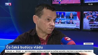 Prognostik SAV V. Baláž o ekonomických výzvach pre novú vládu