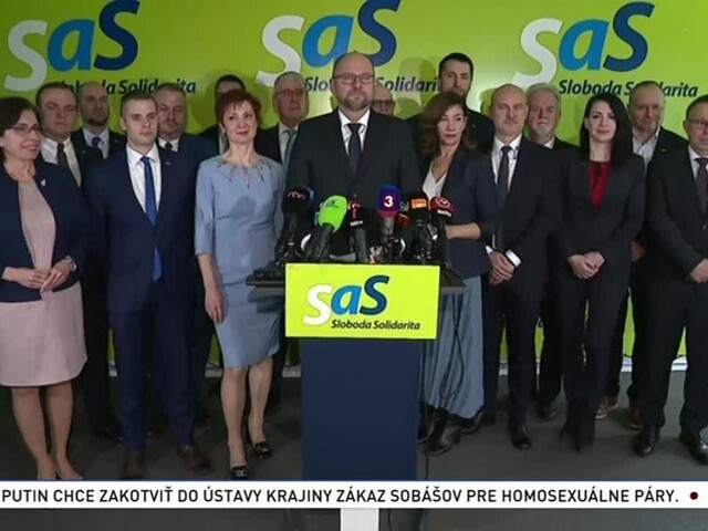 TB predstaviteľov strany SaS o zložení poslaneckého klubu