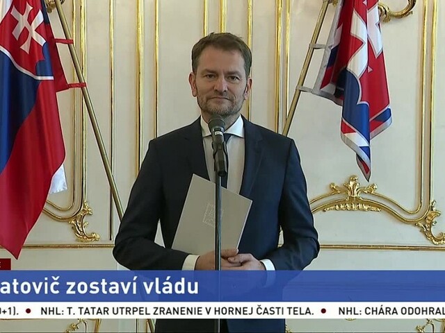 Brífing I. Matoviča o zostavení novej vlády
