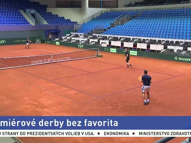 Naši tenisti zabojujú o postup na finálový turnaj Davisovho pohára