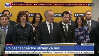 TB predstaviteľov strany Za ľudí o vstupe do koalície