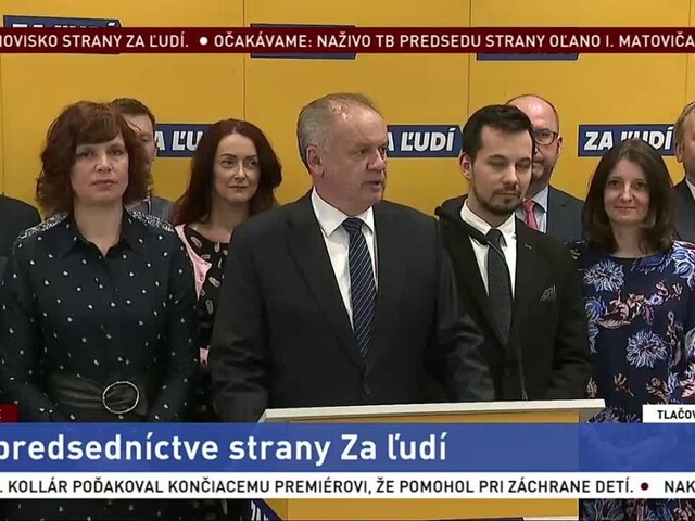 TB predstaviteľov strany Za ľudí o vstupe do koalície