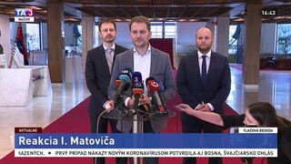 Reakcia I. Matoviča na vstup strany Za ľudí do koaličných rokovaní