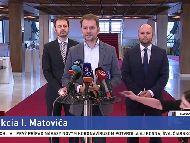 Reakcia I. Matoviča na vstup strany Za ľudí do koaličných rokovaní