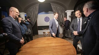 Lídri strán sa dohodli na prvej veci, Matovič chce otvorenú vládu