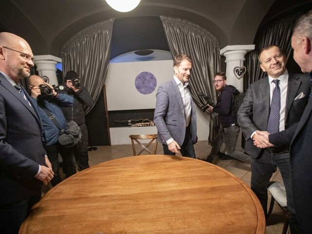 Lídri strán sa dohodli na prvej veci, Matovič chce otvorenú vládu
