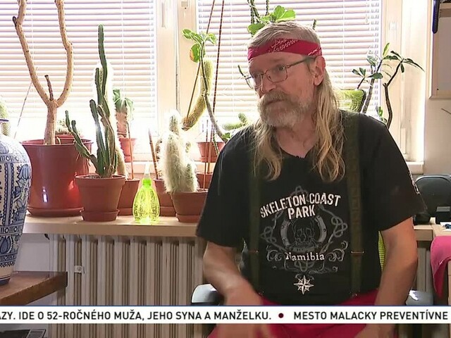 Portrét karikaturistu Mikuláša Sliackeho