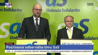 TB strany SaS o návrate J. Mihála