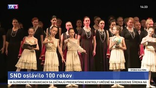 SND oslávilo 100 rokov / 100 rokov Opery SND / Maryša po 100 rokoch na doskách SND / Divadelné storočie – stopy a postoje / Ladislav Vychodil v SNG