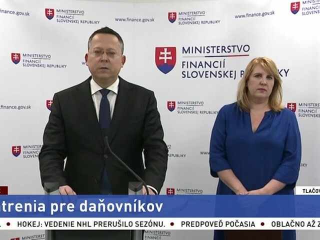 TB L. Kamenického a L. Wittenbergerovej o opatreniach pre daňovníkov