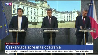 Zostrih TB A. Babiša a J. Hamáčka o preventívnych opatreniach v ČR