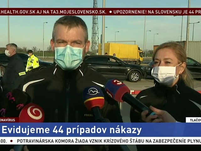 TB P. Pellegriniho o nových prípadoch koronavírusu na Slovensku