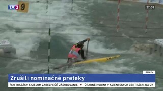 Vírus zasiahol aj do vodných športov, zrušili nominačné preteky