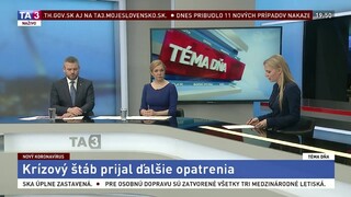 Krízový štáb prijal ďalšie opatrenia