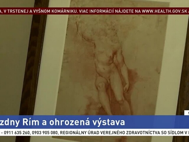 Prázdny Rím a ohrozená výstava / Dáma, ktorá nás učila umývať si ruky