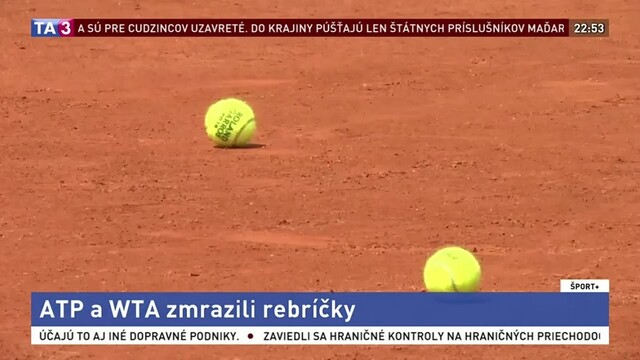 Pandémia ruší aj tenisové turnaje, hrať sa nebude do júna