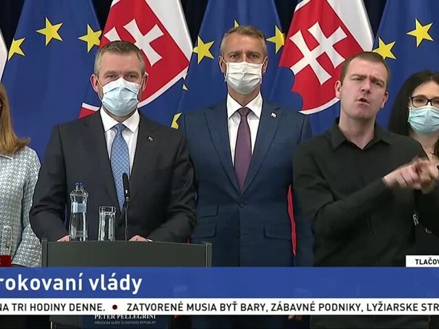 TB P. Pellegriniho po poslednom rokovaní vlády