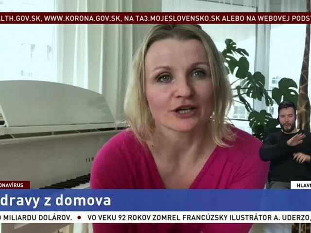 Umelci pozdravujú: mezzosopranistka Jana Kurucová
