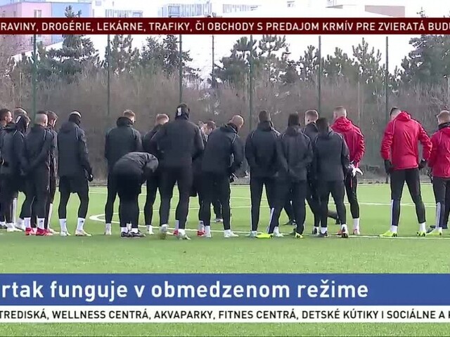 Fortuna liga nehrá už dva týždne, Spartak funguje v obmedzenom režime