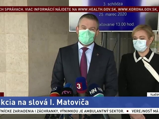 Brífing P. Pellegriniho a D. Sakovej o sledovaní prostredníctvom telefónov