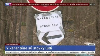 TA3 navštívila karanténu v Gabčíkove, ľudia ukázali svoje izby