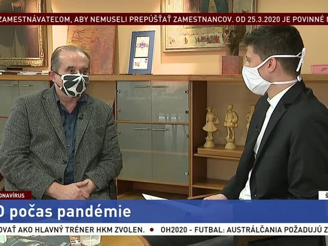 ŠTÚDIO TA3: P. Kováč o fungovaní SND počas pandémie