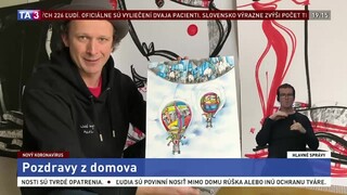 Umelci pozdravujú: výtvarník Luka Brase