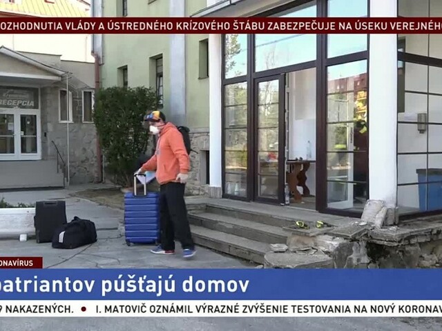 Repatriantov púšťajú domov, ich testy na vírus boli negatívne