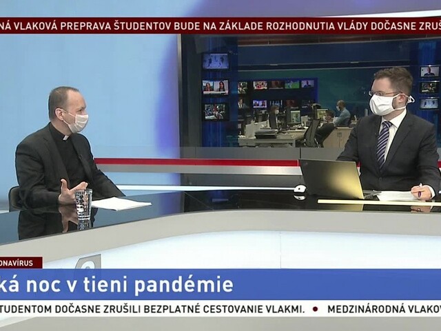 ŠTÚDIO TA3: Biskup J. Haľko o Veľkej noci v čase pandémie