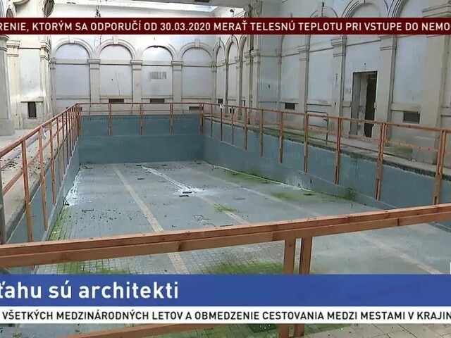 Kúpele Grössling sa môžu dočkať opravy, mesto vyhlásilo súťaž