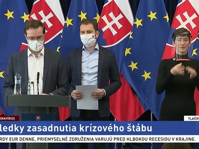 TB I. Matoviča a M. Krajčího o výsledkoch zasadnutia krízového štábu