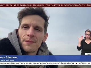 Umelci pozdravujú: sklár Achilleas Sdoukos
