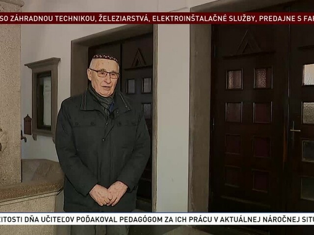 Portrét svedka holokaustu Pavla Kučeru