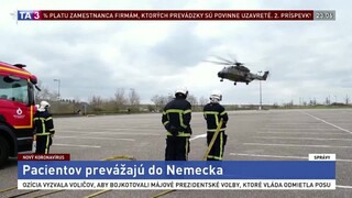 Francúzi prevážajú pacientov do Nemecka, potrebujú viac miesta