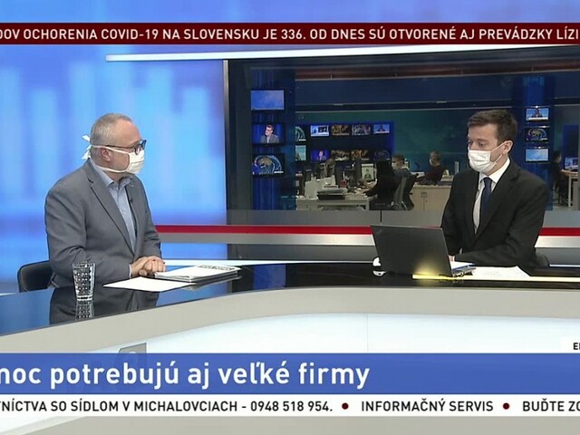 HOSŤ V ŠTÚDIU: P. Prepiak o dopade nových opatrení na veľké firmy