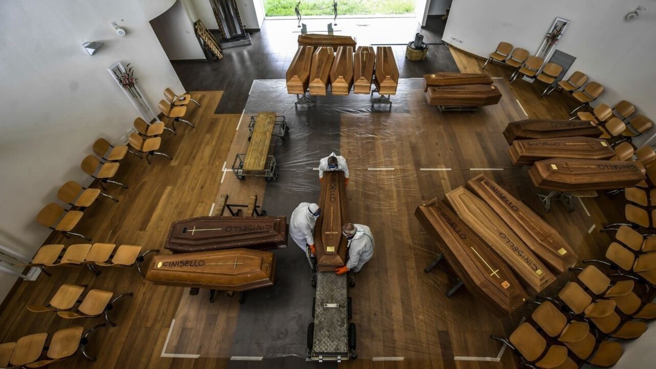 Hrôza v Taliansku nekončí, vírus si zobral ďalšie stovky životov