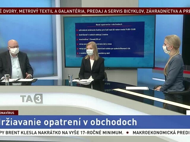 Dodržiavanie opatrení v obchodoch / Ako funguje dištančné vzdelávanie